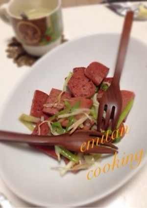 ワインに合う❤️スパムネギのおつまみ❤️-レシピのメイン写真