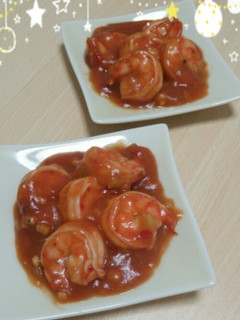 レンジで♡エビチリ-レシピのメイン写真