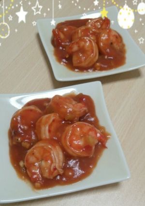 レンジで♡エビチリ-レシピのメイン写真