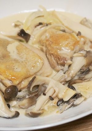 糖質オフ☆鶏肉のクリーム煮-レシピのメイン写真