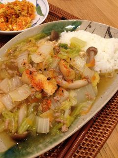 簡単&美味❤白菜とひき肉の和風あんかけ-レシピのメイン写真