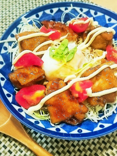 簡単☆鶏のてりたま丼-レシピのメイン写真
