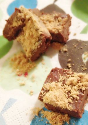 超簡単！！きなこチョコ♪ナッツ入り-レシピのメイン写真