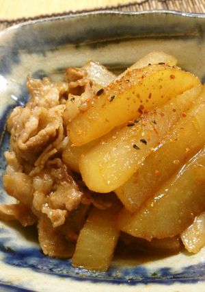 大根と豚バラ肉の万能しょうゆ煮-レシピのメイン写真
