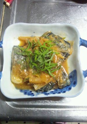 １月１９日晩御飯　【サバの味噌煮】-レシピのメイン写真