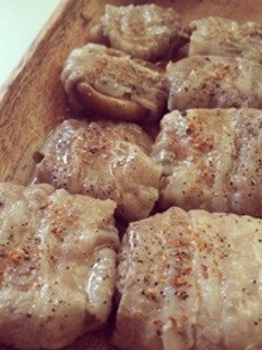 【糖質制限】椎茸の豚バラ巻き-レシピのメイン写真