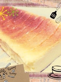 簡単しっとりチーズケーキ♪-レシピのメイン写真