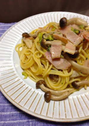 ベーコンとしめじの和風パスタ☆-レシピのメイン写真