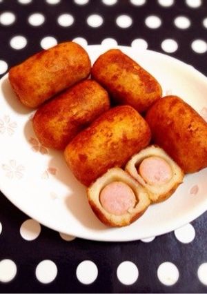 コロッケより美味！お弁当ウインナーポテト-レシピのメイン写真