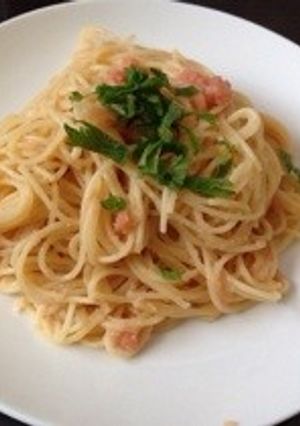 10分で明太子パスタ-レシピのメイン写真