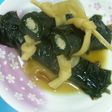 ししゃもの昆布巻き