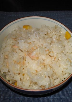 ツナとコーンの炊き込みご飯-レシピのメイン写真