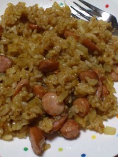 簡単☆チーズカレー炒飯-レシピのメイン写真