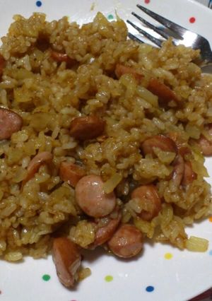 簡単☆チーズカレー炒飯-レシピのメイン写真