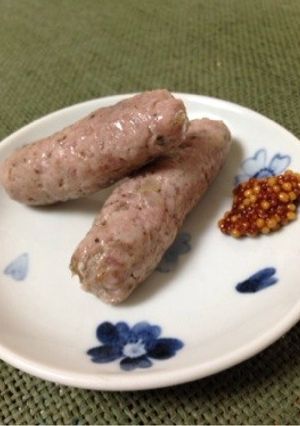 レンジで簡単☆自家製ソーセージ-レシピのメイン写真