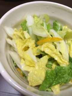 白菜の柚子風味サラダ-レシピのメイン写真