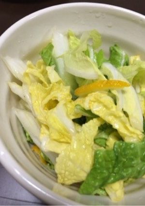 白菜の柚子風味サラダ-レシピのメイン写真