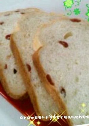 ＨＢ♡クランベリー&クリームチーズ食パン-レシピのメイン写真