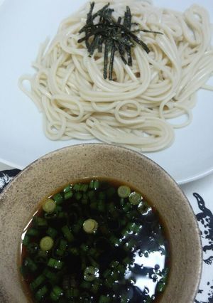 柚子こしょう入りめんつゆでおうどん-レシピのメイン写真
