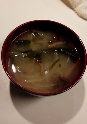 わが家の定番味噌汁☆しょうが風味-レシピのメイン写真
