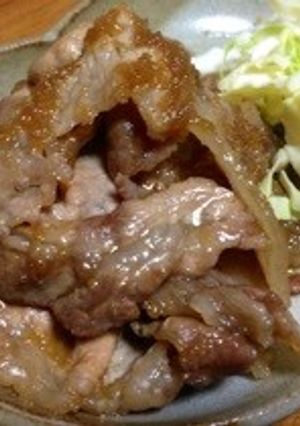 豚肉の生姜焼き-レシピのメイン写真