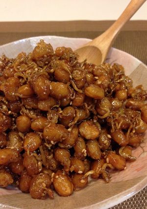 水煮で♪大豆とじゃこの甘辛煮-レシピのメイン写真
