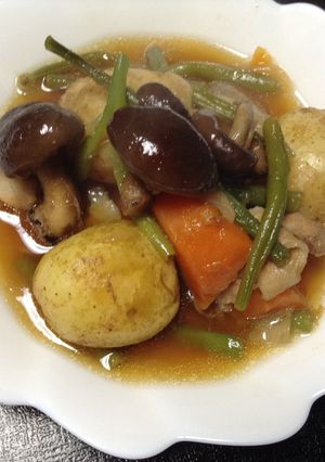 meiko風 新ジャガ丸ごと肉じゃが-レシピのメイン写真