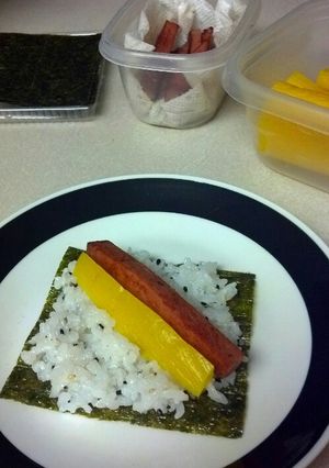 1人手巻きｷﾑﾊﾟﾌﾟ-レシピのメイン写真