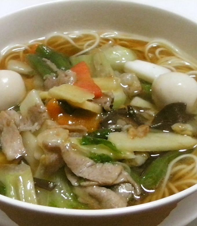 食品サンプル 見本 五目麺(五目ラーメン) 食品サンプル 見本