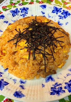 キムチの素でやみつきキムチチャーハン-レシピのメイン写真