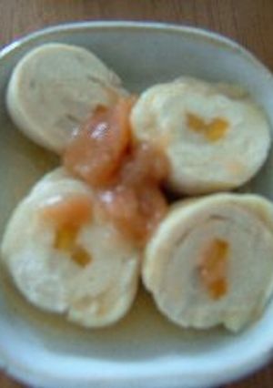 レンジで簡単！クルクルロール-レシピのメイン写真
