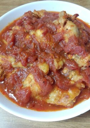 ☆鶏手羽元ﾄﾏﾄ煮込み☆-レシピのメイン写真