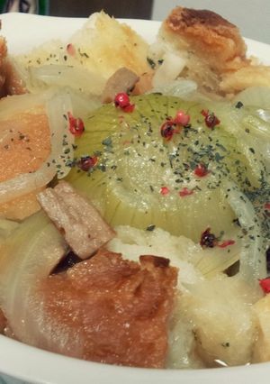 パンがじゅわ~なオニオンスープ-レシピのメイン写真
