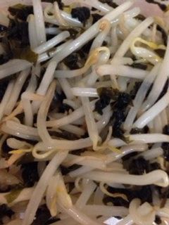 レンジDE簡単もやししそわかめふりかけ♪-レシピのメイン写真