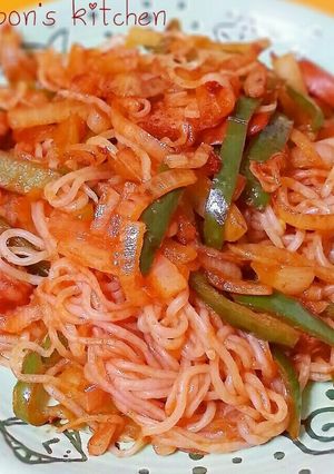 しらたきナポリタン♪-レシピのメイン写真