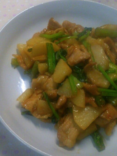 カブ消費☆しっかり味の肉野菜炒め-レシピのメイン写真