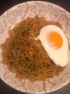 目玉焼きそば-レシピのメイン写真