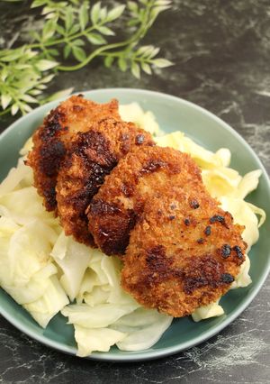 リメイク！焼きとんかつとダシキャベツ-レシピのメイン写真