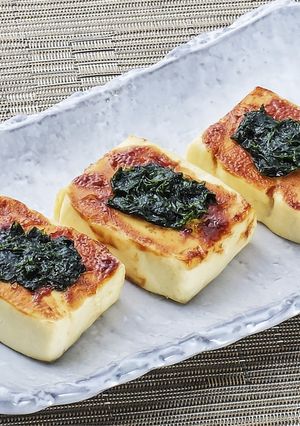 青のりの田楽豆腐-レシピのメイン写真