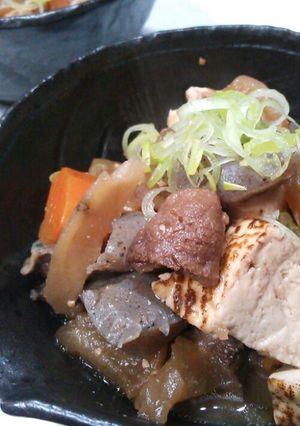 根菜の牛すじ煮込み-レシピのメイン写真