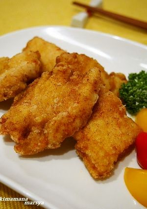 お箸がすすむ☆鶏むね肉の香味揚げ-レシピのメイン写真
