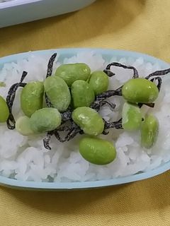 ☆お弁当☆簡単 枝豆ごはん-レシピのメイン写真