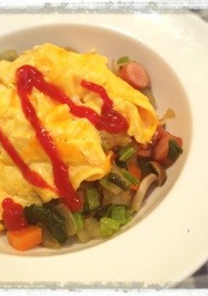 ふわとろ簡単オムレツ♡朝食に☆-レシピのメイン写真