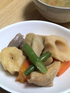 圧力鍋で筑前煮^^-レシピのメイン写真