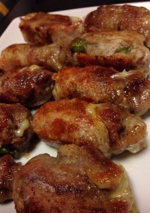 山芋とアスパラとニンジンとチーズの豚肉巻-レシピのメイン写真