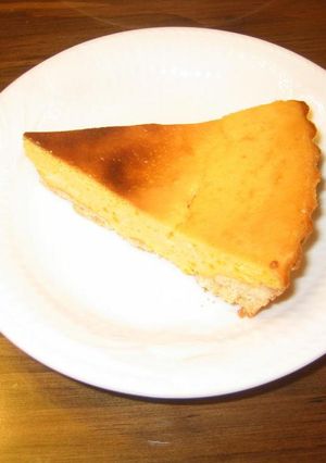 かぼちゃ入りベイクドチーズケーキ-レシピのメイン写真