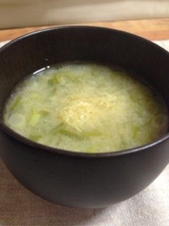 長ねぎたっぷり炒めのお味噌汁-レシピのメイン写真