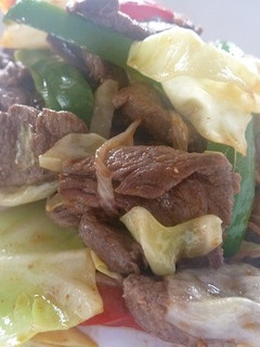 ごはんにぴったり!ヤギ肉のピリ辛野菜炒め-レシピのメイン写真