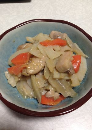 お弁当に！蓮根&ごぼうピリ辛味噌炒め-レシピのメイン写真