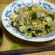 ネギ塩風味 ささ身のオリーブオイル蒸し
